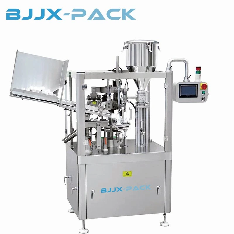 Facial Cream Tooth Paste Ointment Pipe Filling Sealing Making Machine Plastic Aluminum Tube Filling Machine