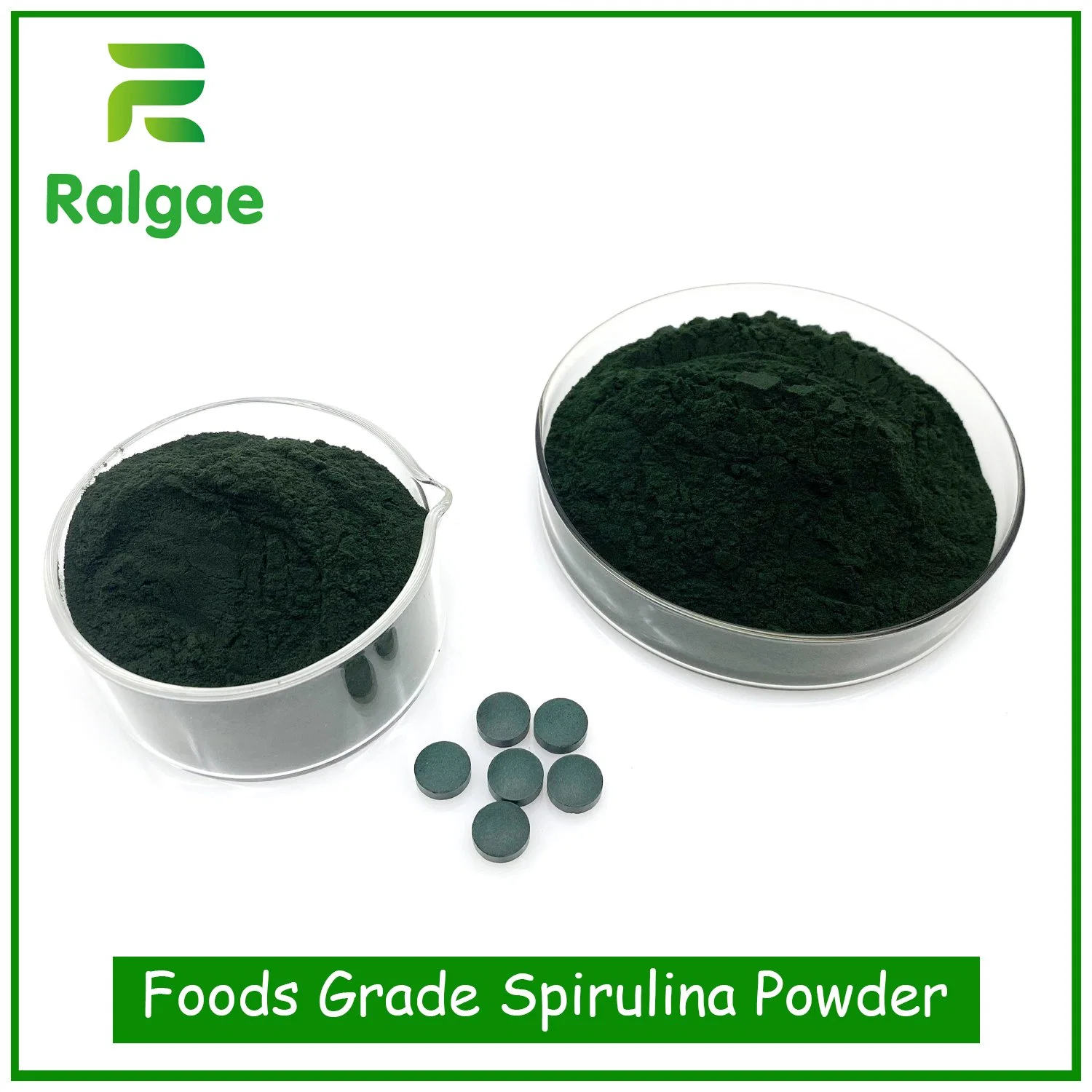 Natural Spirulina Foods Grade for Human Nutrition Supplement