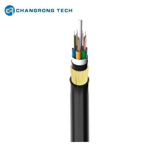 Aerial Multicore China Gyxtc8s 48 Core Single Mode Fiber Optic GYXTY GYTC8S 24 Coreoptical Cable