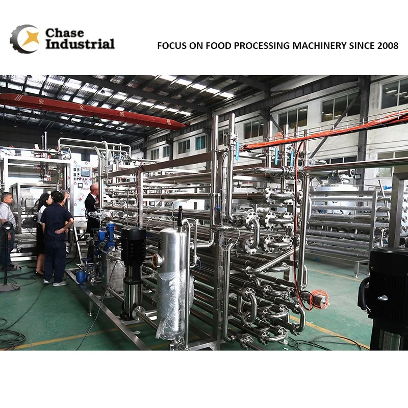 Automatic Cheese Chase Standard Ocean Packing Milk Powder Production Pasteurizing Machine