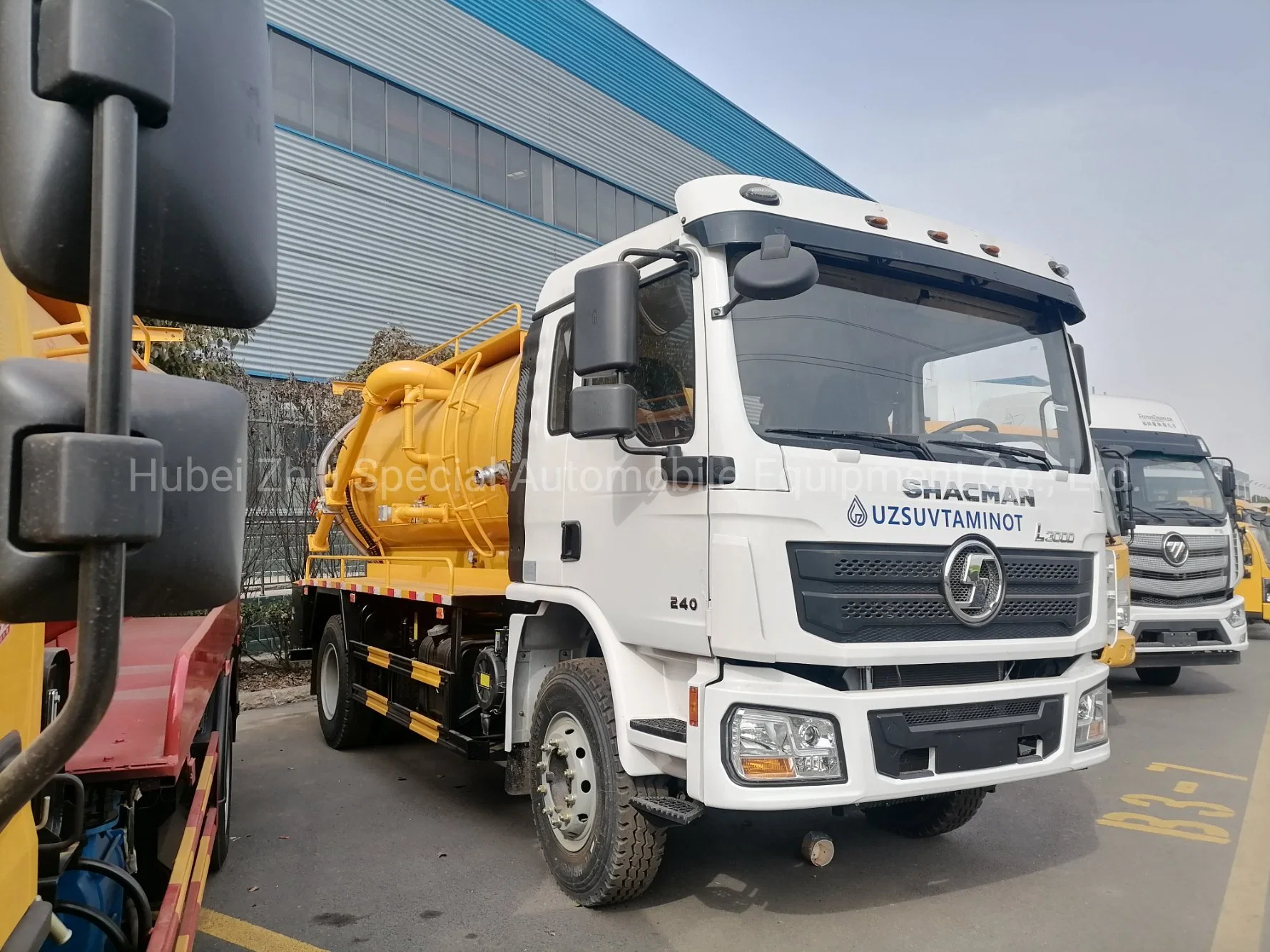 Eaux usées fécale Shacman L3000 fabrique de camions d'aspiration