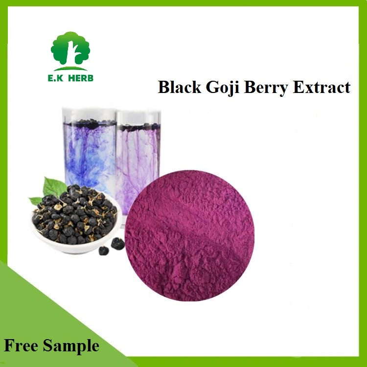 E. K Herb Factory Wholesale/Supplier Beverage Food Additive Natural Anti-Aging Goji Berry Powder Lycium Acid>1%