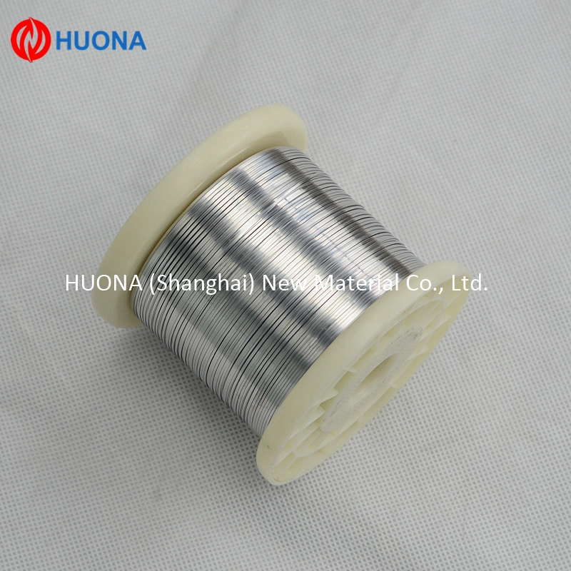 Constantan Alloy Flat Wire 6j40 Nickel Copper Flat Wire