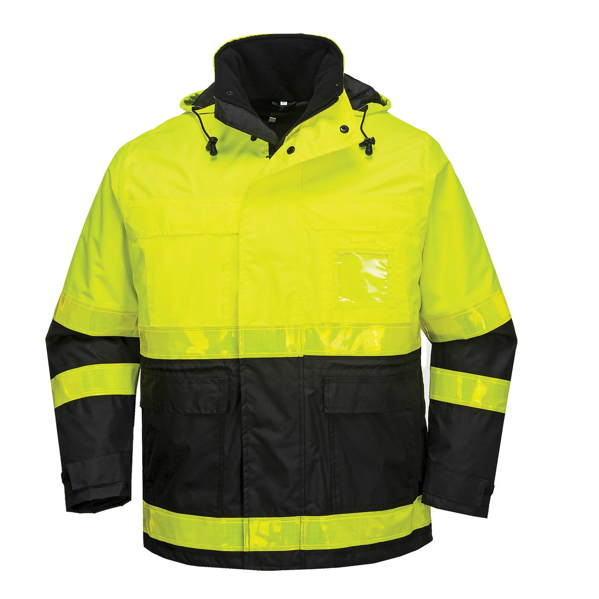 OEM Sicherheitsjacke Hi-Vis Reflektierende Jacke Sicherheitskleidung für den Außenbereich Arbeitskleidung