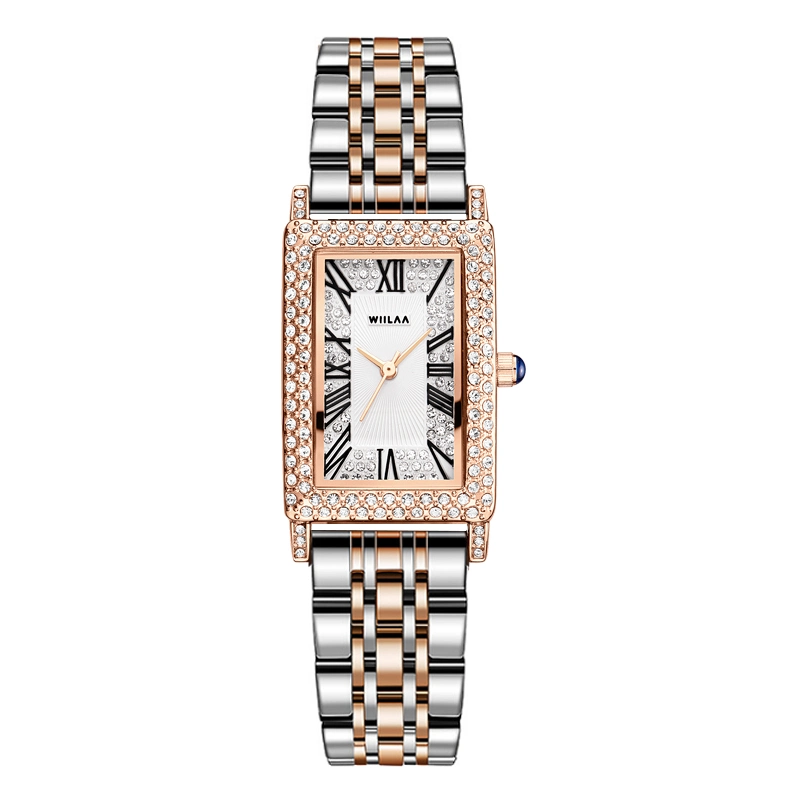 Ladies Small Square Atmosphere Fashion Simple Watch