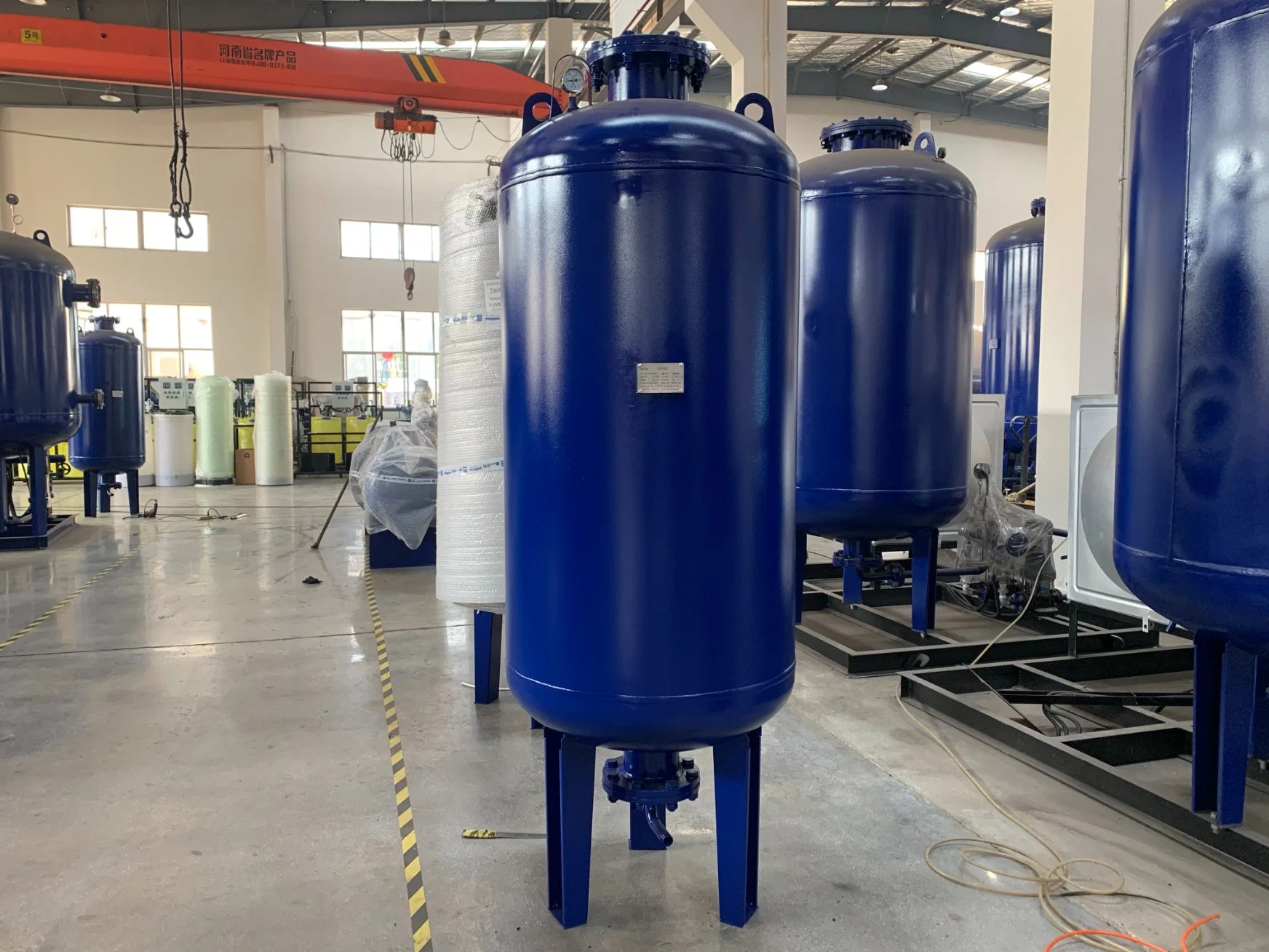 Rubber Bladder Expansion Vessels for Pressure Control Systems