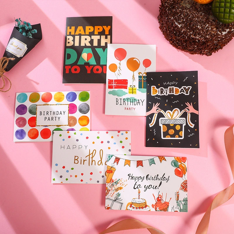 Happy Birthday Wholesale 24 Card Sets with Envelopes and Stickers