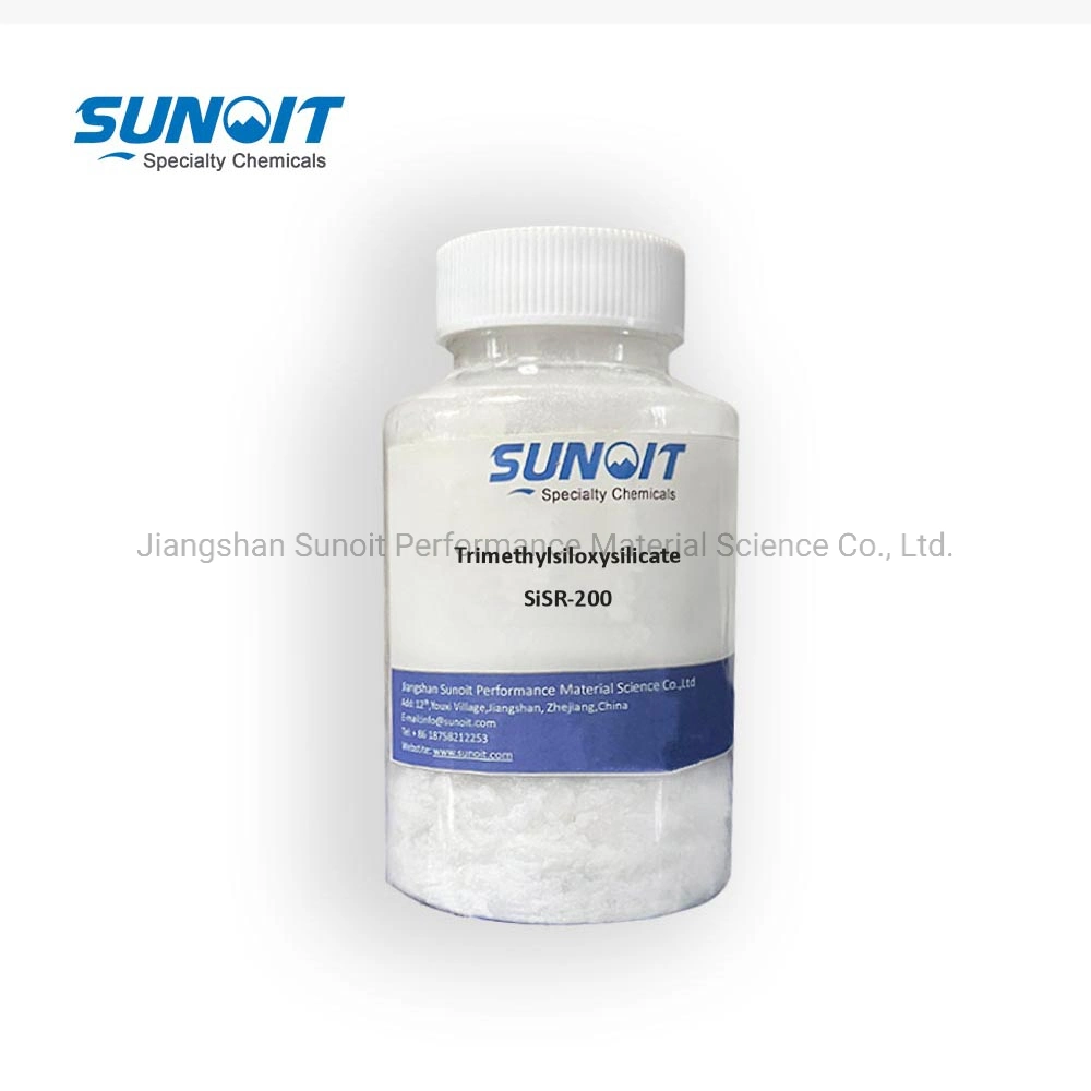Trimethylsiloxysilicate MQ Siliconharz, kompatibel mit vielen organischen Lösungsmitteln