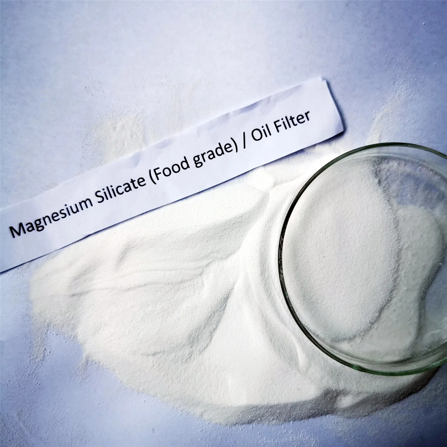 White Powder Magnesium Silicate for Oil Cleaning Oil Filtering Powder