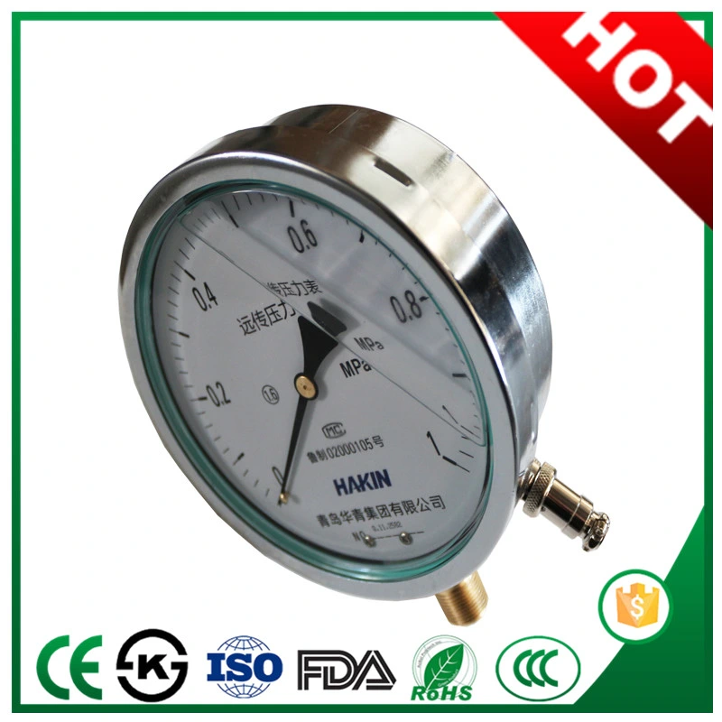 Vibration Proof Teletransmission Pressure Gauge Menometer with Professional Processing