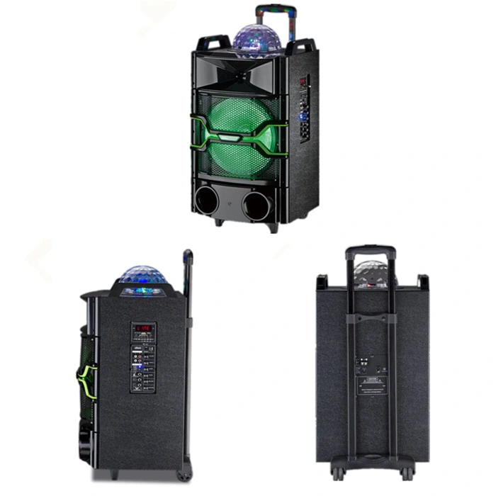 Portable Pull Rod Bluetooth Trolley Battery Speaker