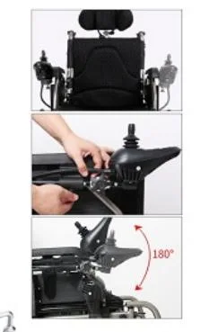 Manufacturer Factory Direct Supply High quality/High cost performance Cheap Big Bariatric Wheels Transfer Transport Ultra Aluminum Folding Power Electric Wheelchair