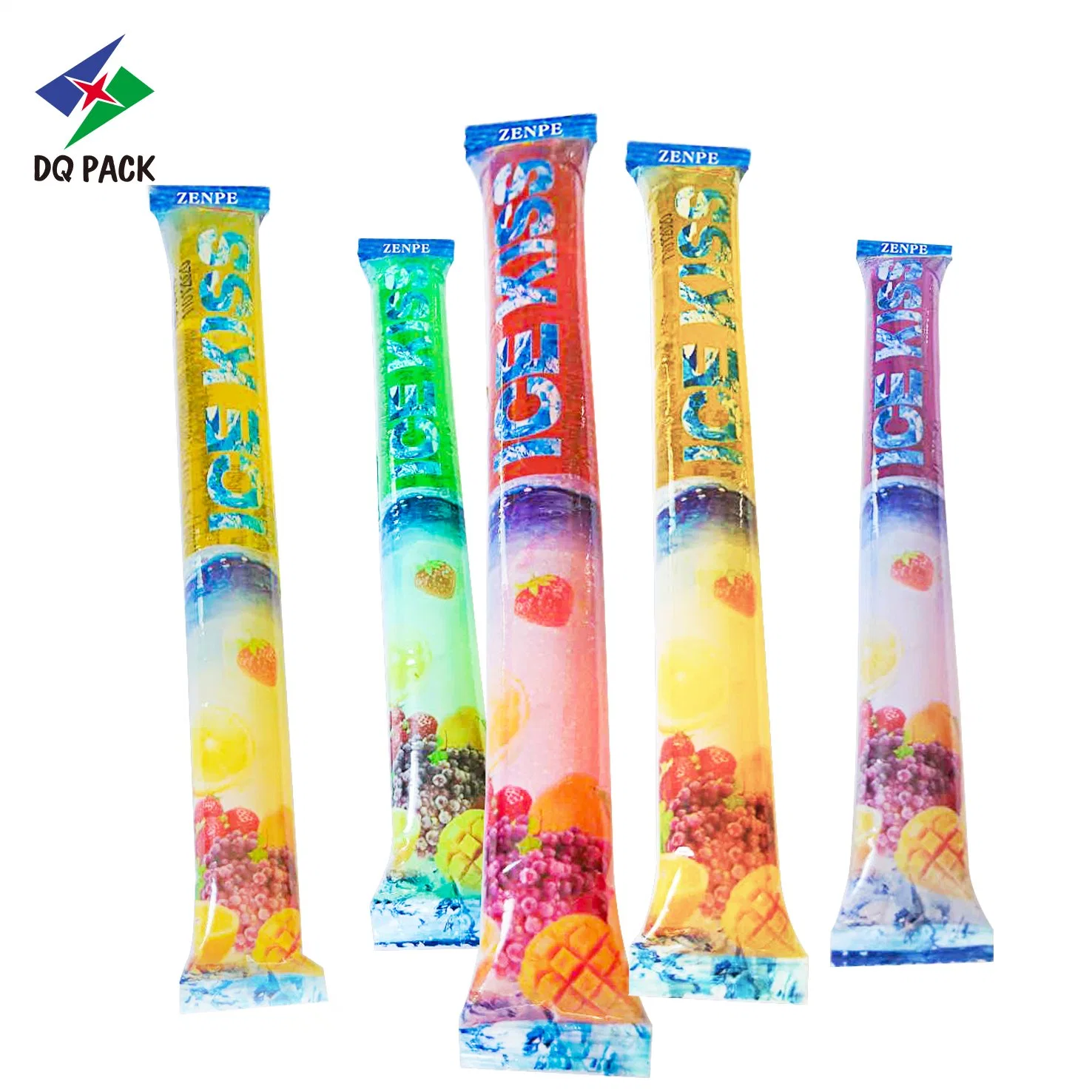 Gravure Printing Jelly Juice Water Ice Freezers Injection Fruit Juice Liquid Food Packing Bags Bottle Shaped Pouch