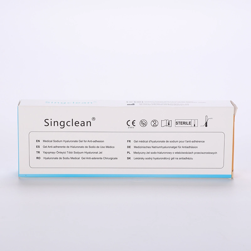 Сцепление Singclean предотвращение сокращения Postsurgical сцепление формирования гиалуроновая кислота гель гель Anti-Adhesion