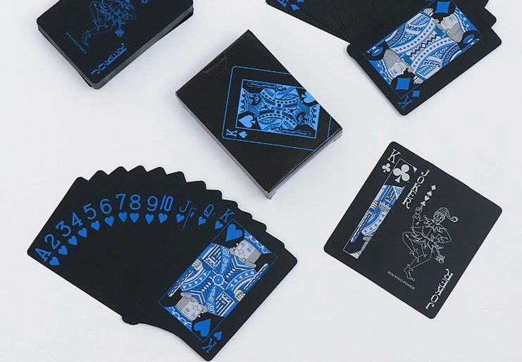 Playing Cards Single Deck Blue and Gold or Red