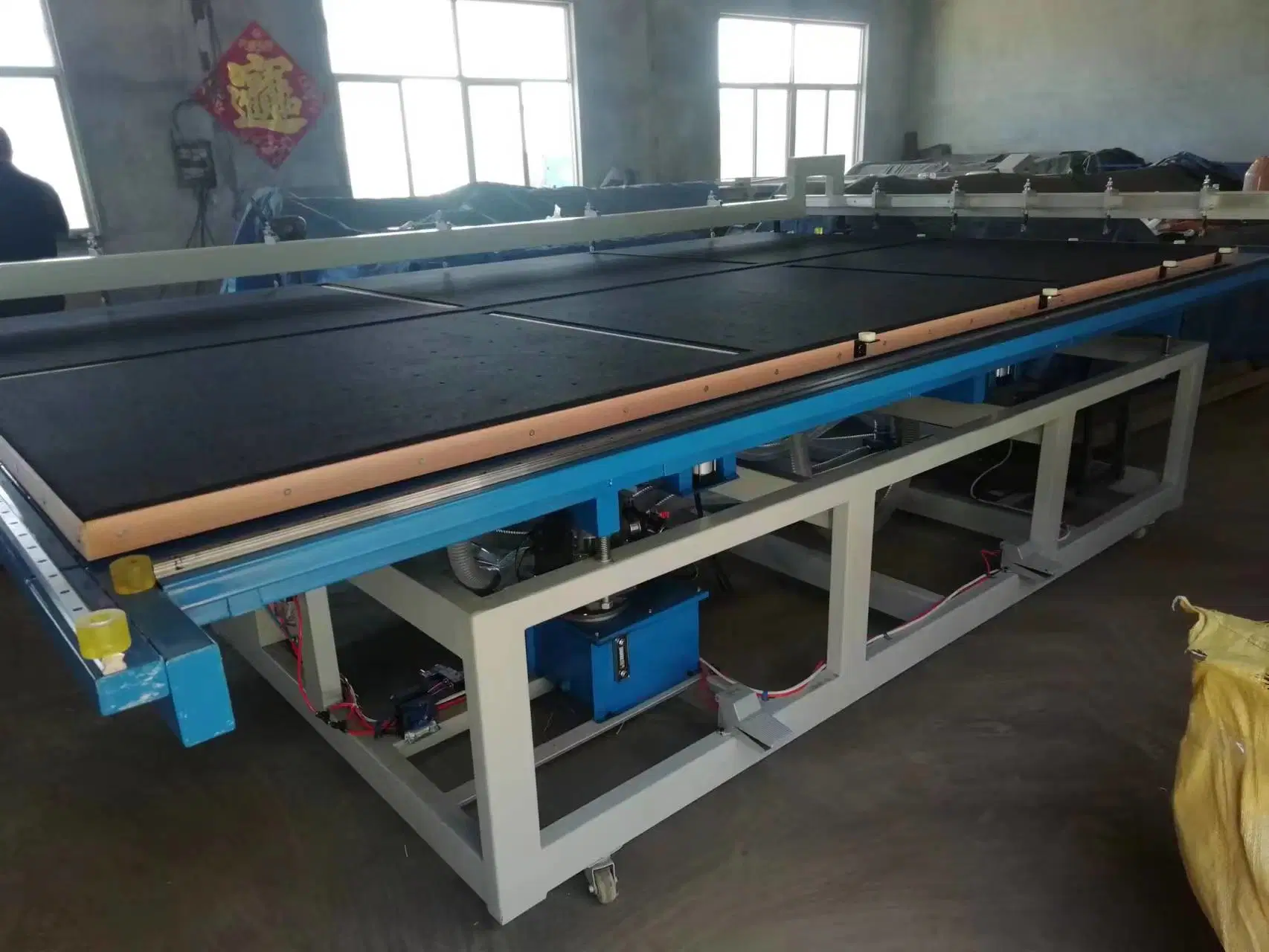 Easy Operation Manual Glass Cutting Machine with Air Flotation for Mosaic Glass Semi-Automatic Cut Table