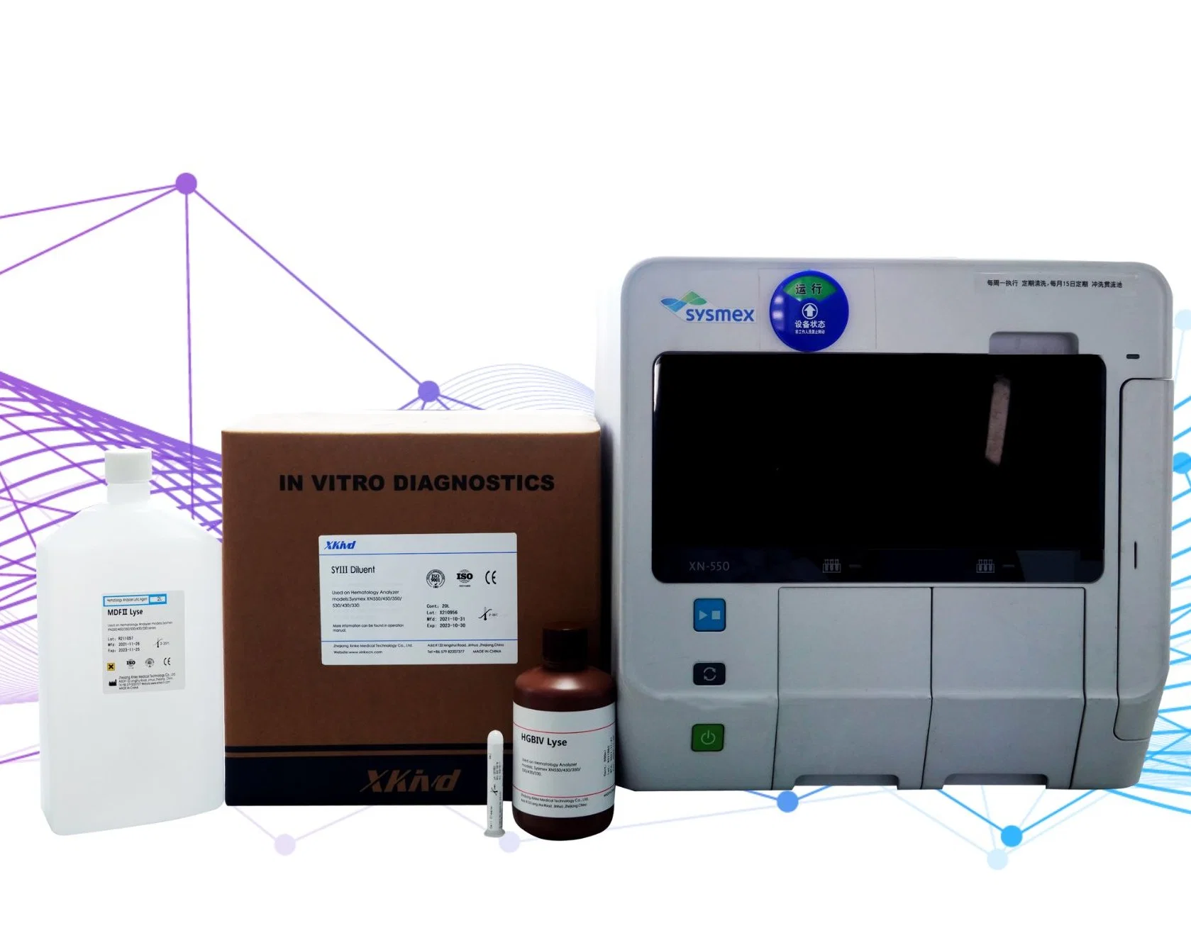 Cbc Cellpack Dfl and Fluorocell Ret for Sysmex Xn1000 Xn350 Xn550