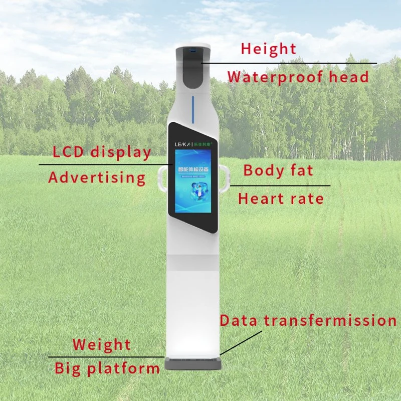 La transferencia de datos RS232 LCD WiFi altura exterior impermeable Báscula