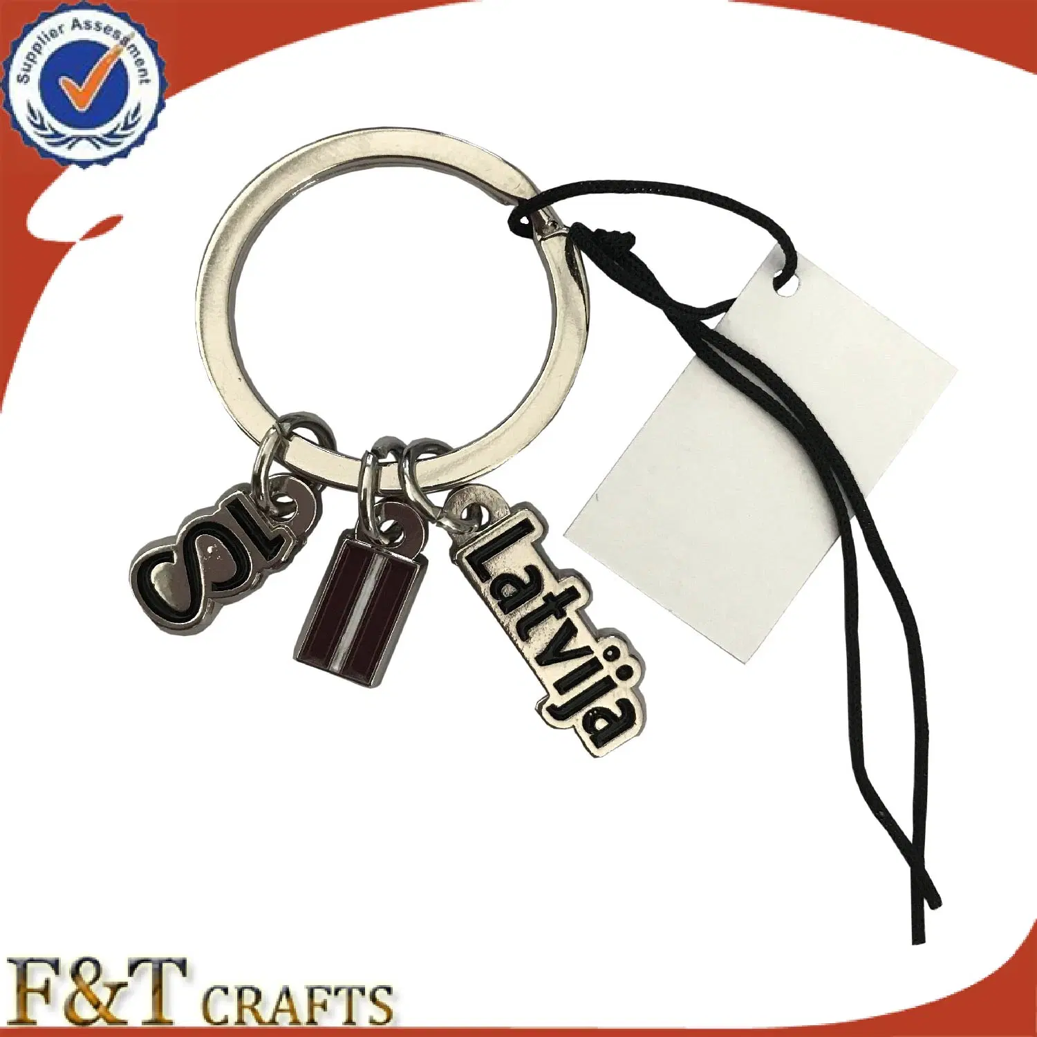 Hotsale Custom Logo Metal Key Chain Promotional Gift Cheap Keychain