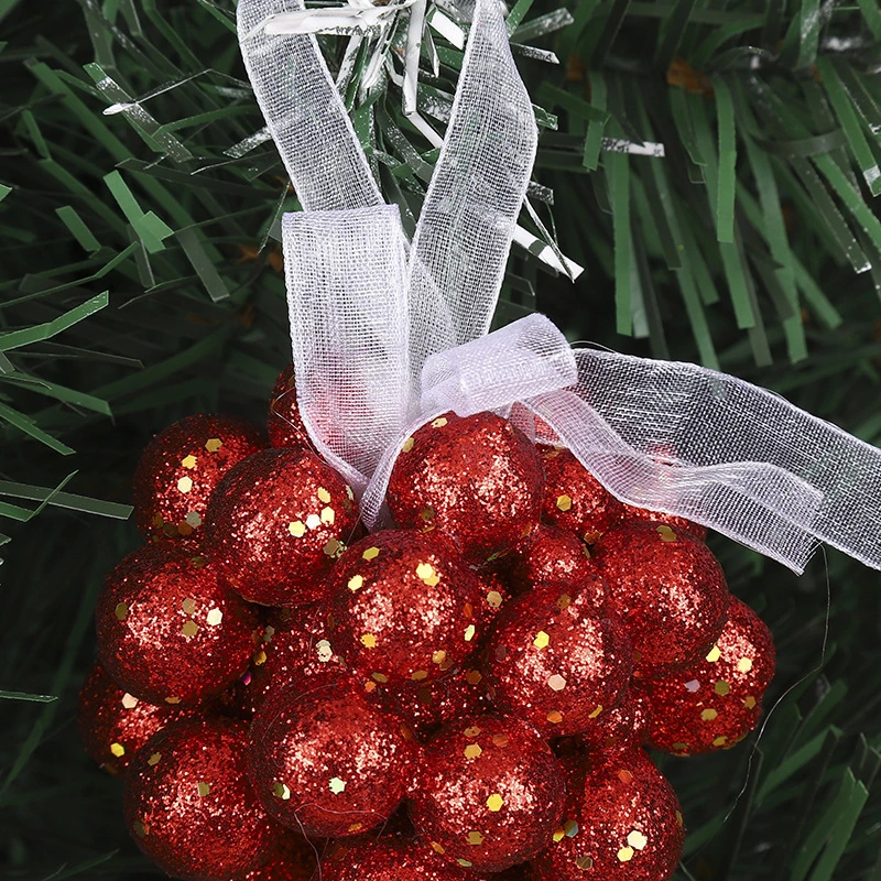 Sprinkle Gold Powder Christmas Foam Ball Decoration