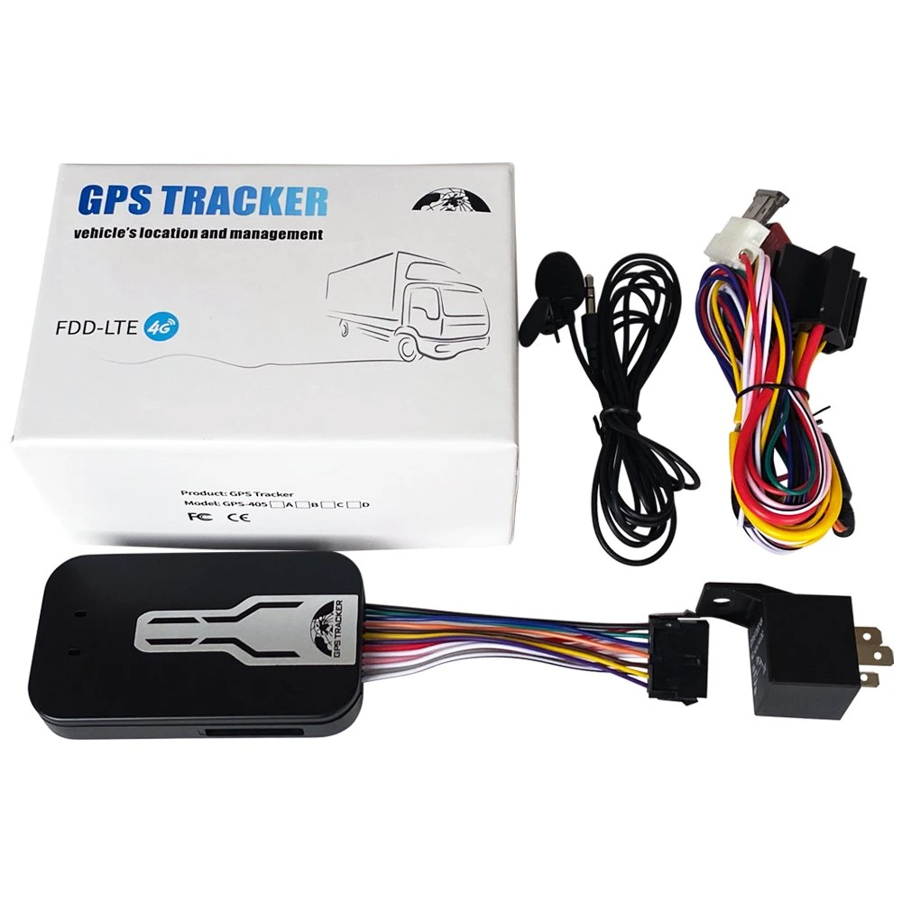Coban 4G/3G navegador GPS para vehículos pequeños GPS GPS-405b GPS dispositivos de rastreo Localizador con sensor de temperatura/ cámara