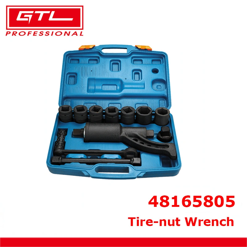 3/4" de 11pcs vehículo pesado de la llave Tire-Nut ahorran trabajo orientado con la llave de tuercas de seguridad (48165805)