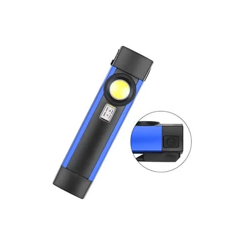 COB rechargeable Lampe d'inspection de poche en aluminium avec CREE XPE&amp;UV