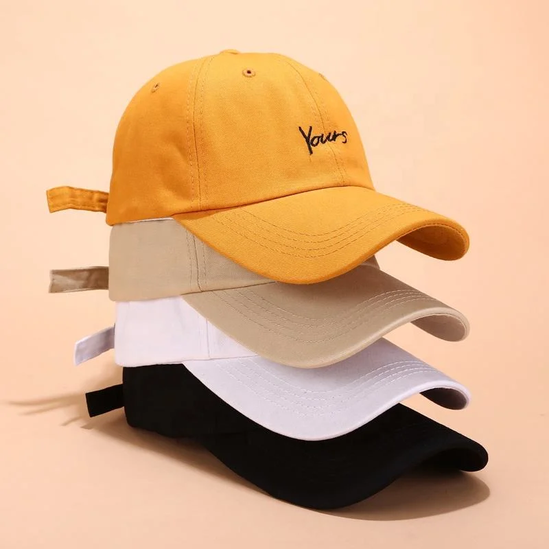 New Design Dad Hat Custom Embroidered Men Baseball Cap