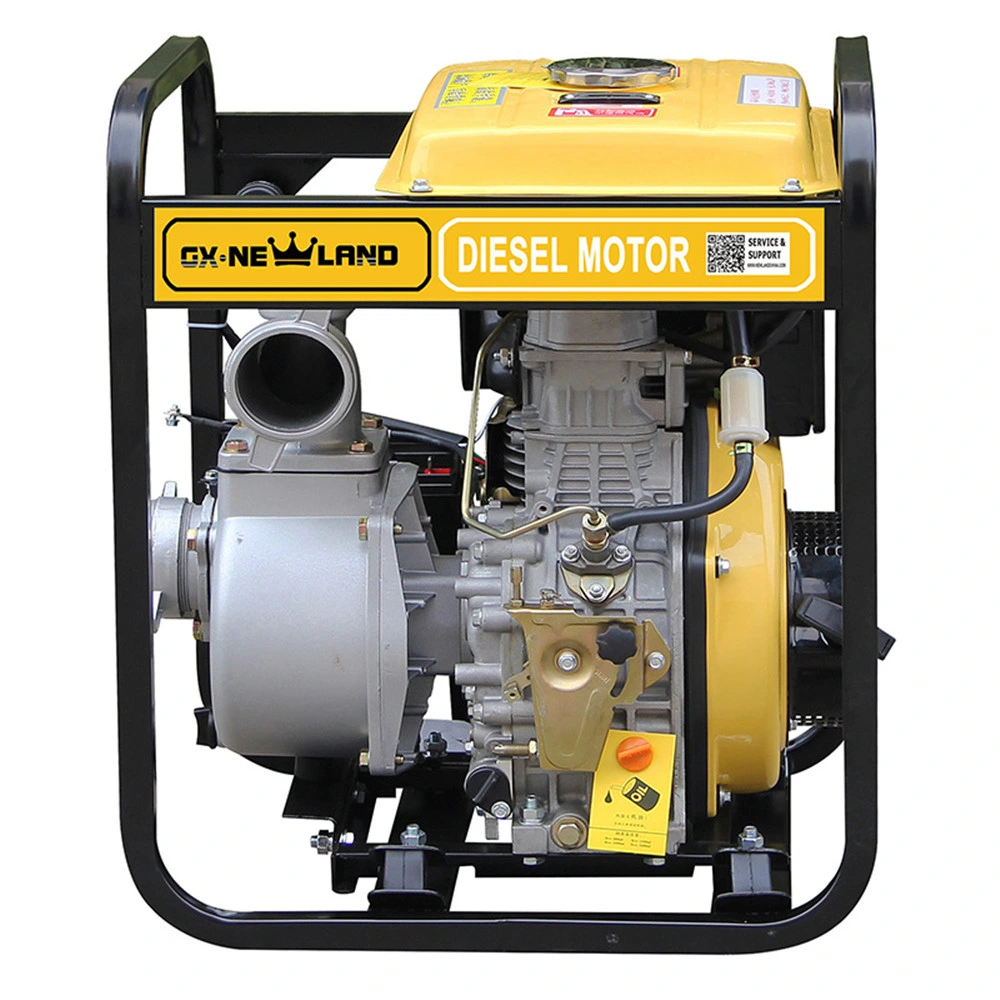 43j3inch Start Yellow Agricultural Gasoline Big Water Pump Price