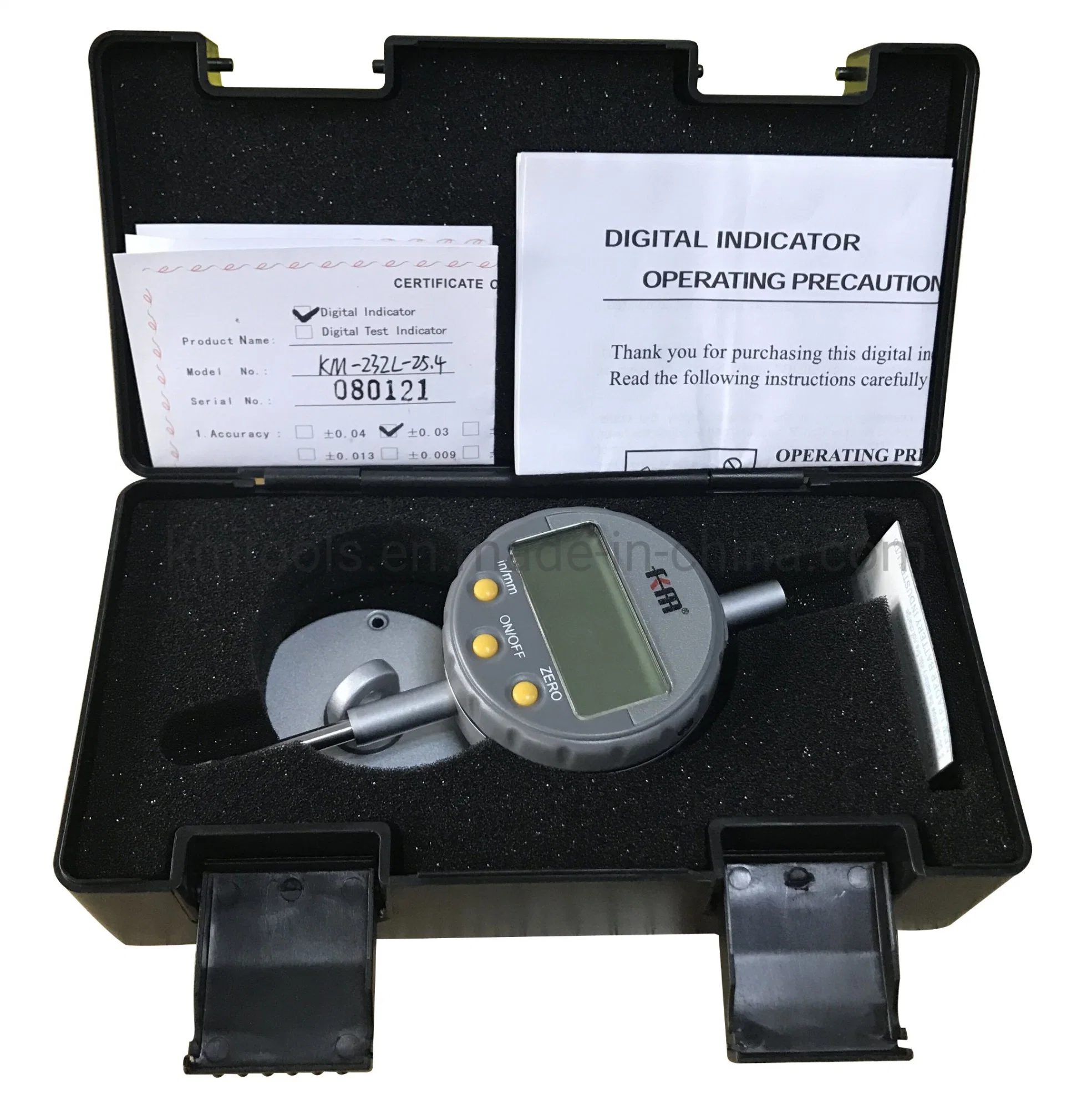 High quality/High cost performance  0-25.4mm/0-1'' Digital Indicator Measuring Tools