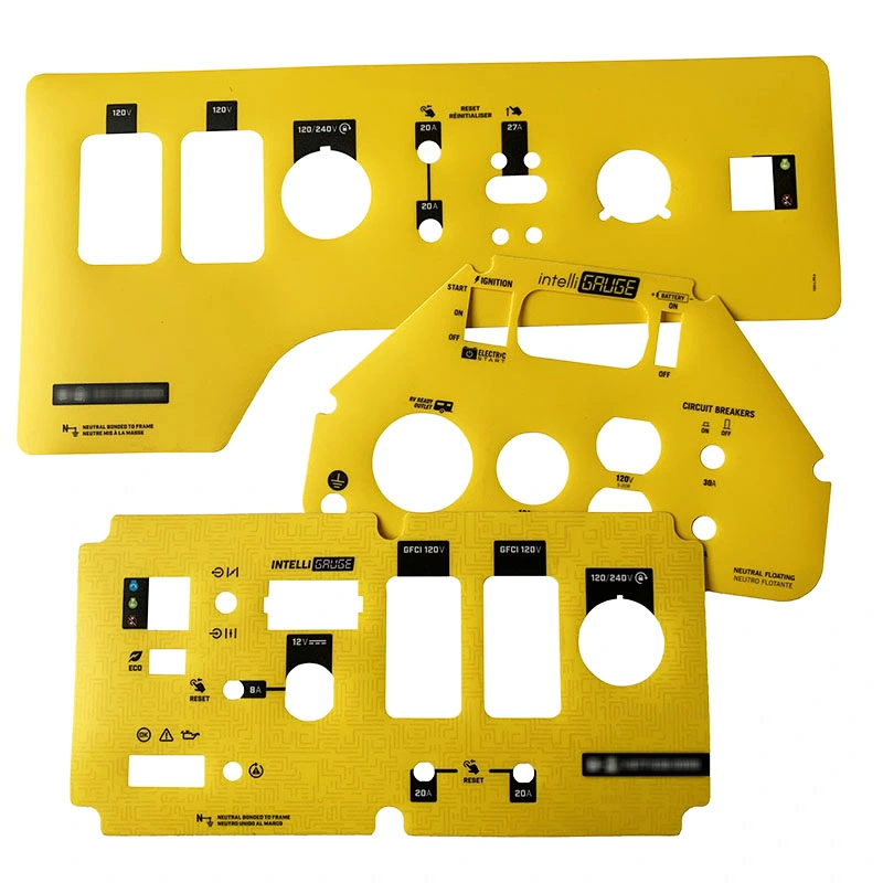 Etiqueta da impressora Kippon Control Panel de 3 m com impressão de adesivo/membranas