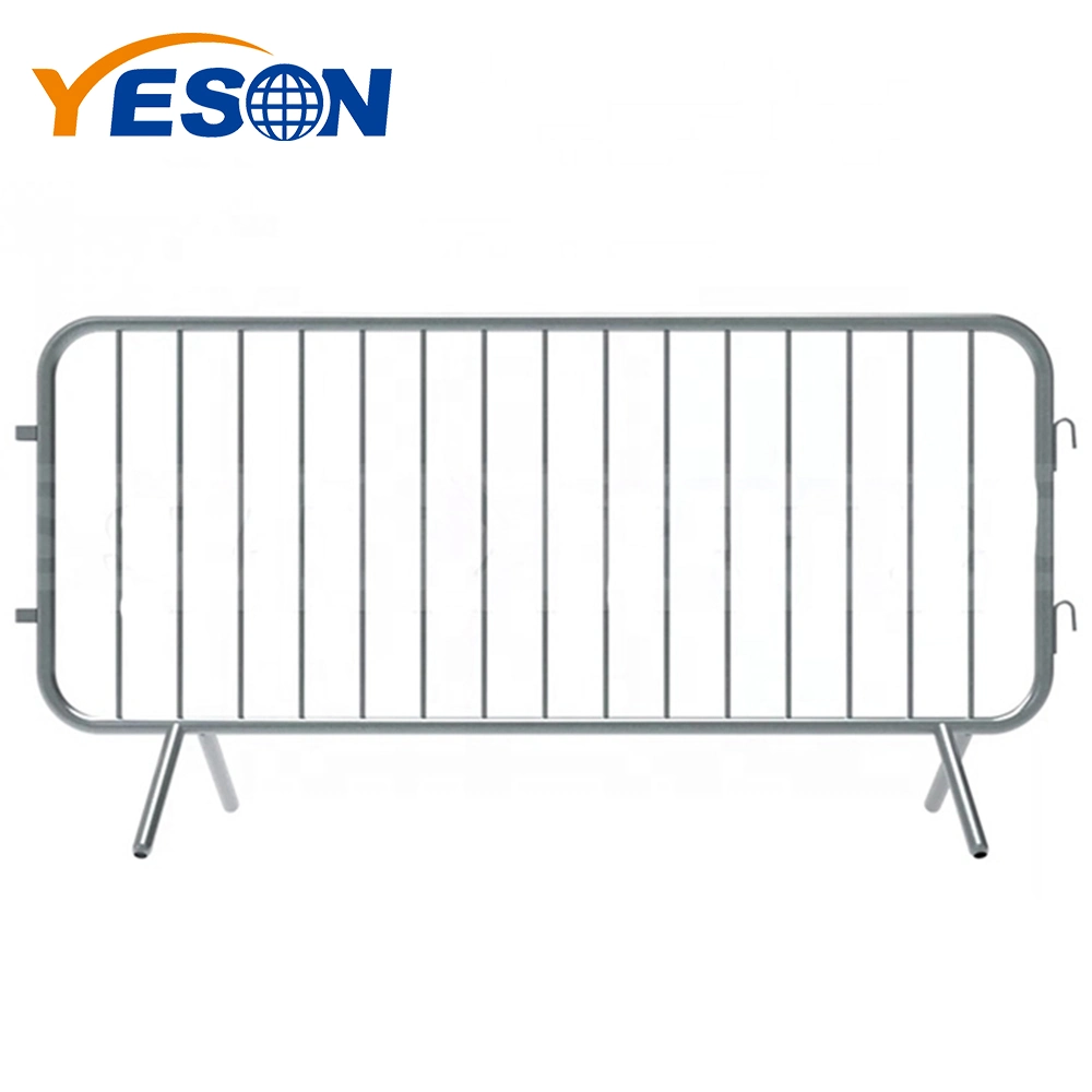 Hot Sale Hot-Dipped Galvanised Traffic Road Safety Pedestrian 2.4 X 1.5m Crowd Control Barriers