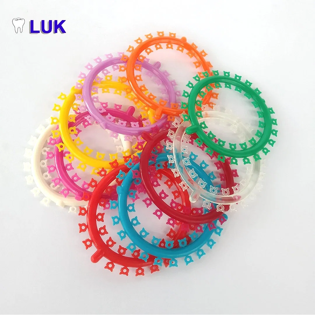 OEM High quality/High cost performance Elastic Dental Orthodontic Material Ligature Tie