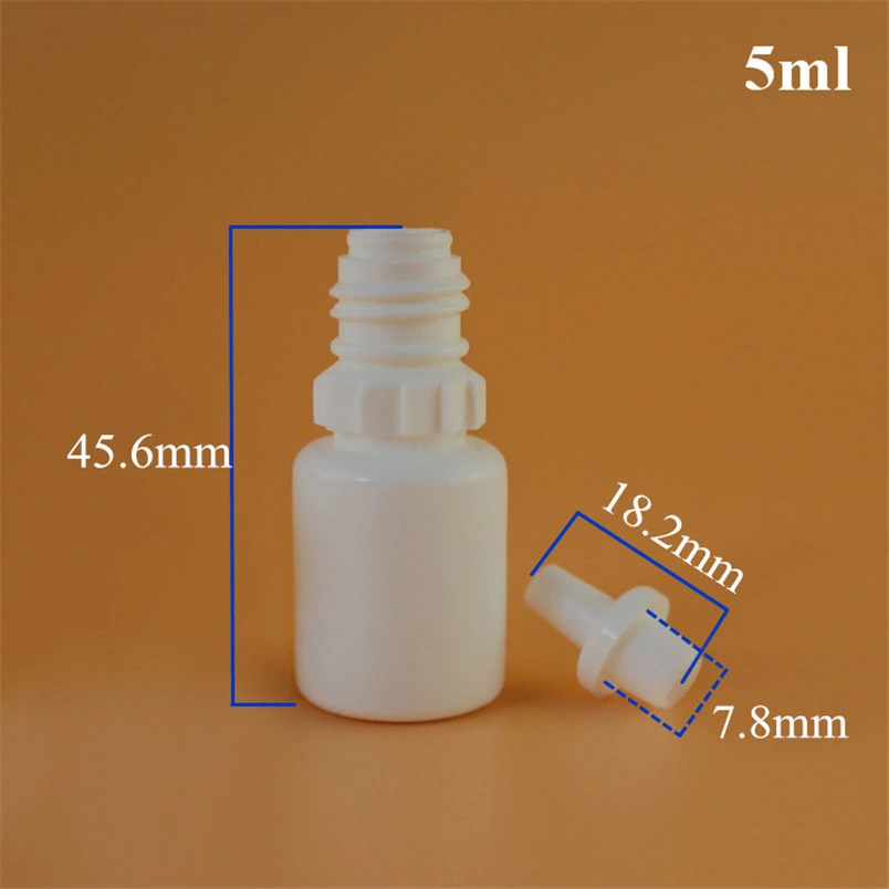 High quality/High cost performance Manufacturer Gamma Eo Sterilization Sterile Plastic Squeeze 5ml Eye Dropper Bottle 5ml