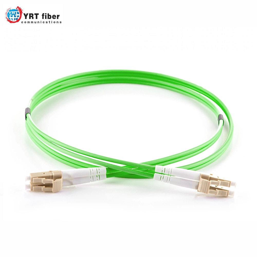 Cable de conexión OM5 para conectores LC/St/FC/SC de fibra óptica multimodo para interiores