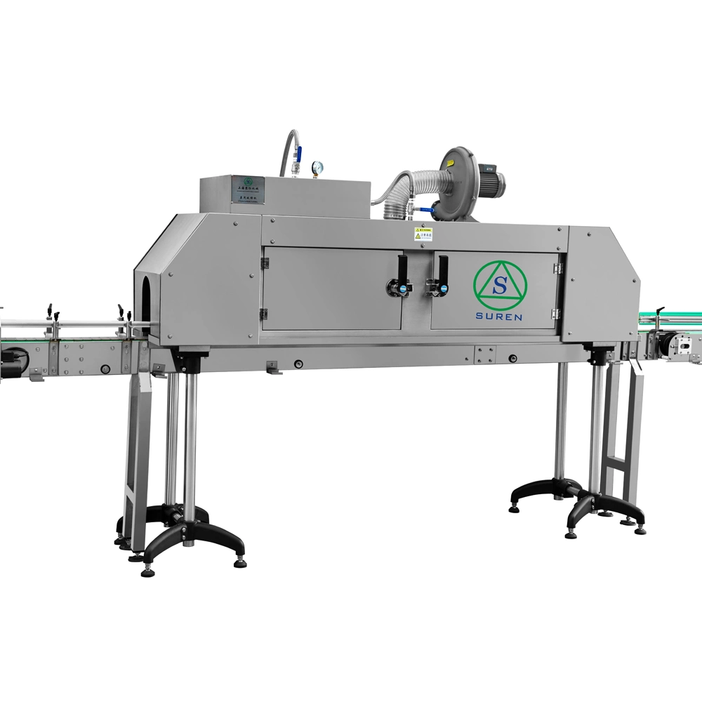 Round Bottles Square Bottles and Flat Bottles SRL-250 Automatic Sleeve Labeling Machine