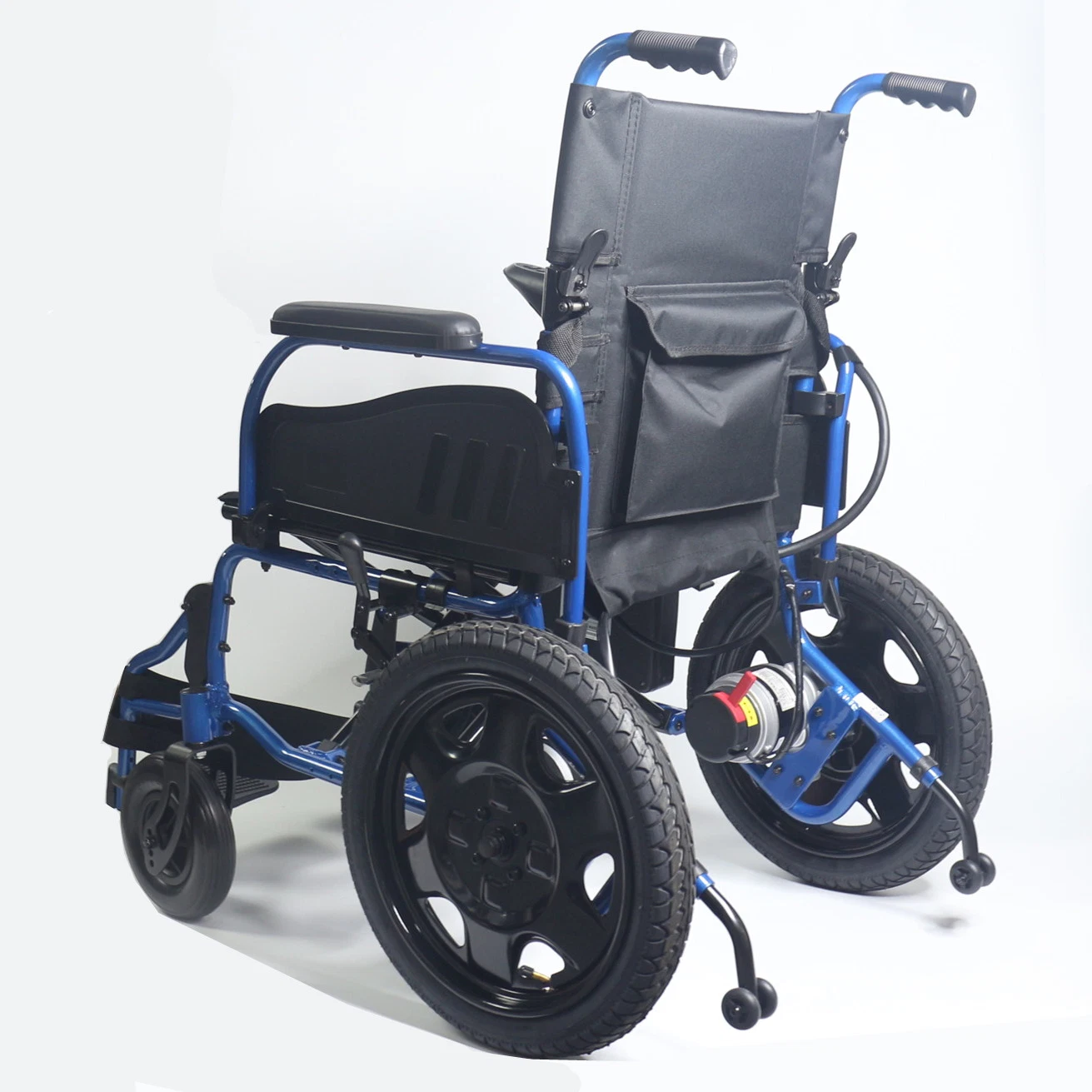 Chaise de roue d'équipement handicapés en fauteuil roulant électrique avec batterie au lithium