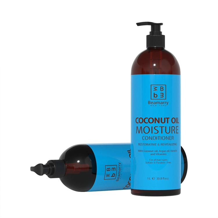 1000ml Private Label OEM Shampoo Bio natürliches Kokosöl Shampoo Und Conditioner
