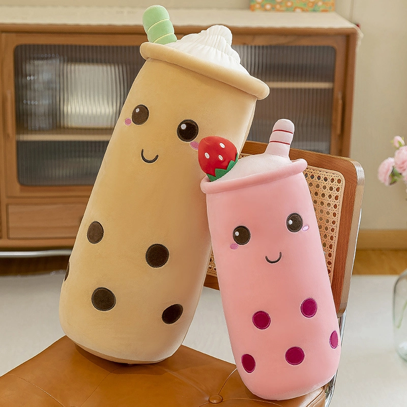 Kawaii Toy Plush Stuffed Animals Wholesale/Supplier Bubble Tea Soft Toy Boba Plush Toy