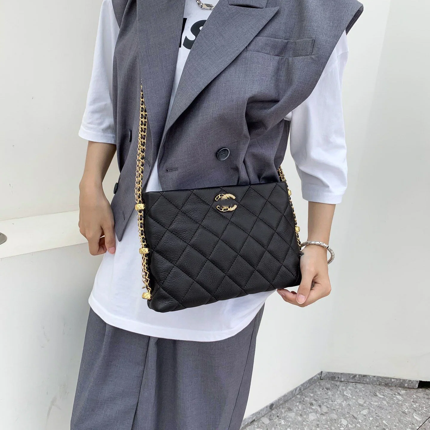 Luxury Mini Leather Vintage Clutch Designer Fashion Lady Purses Wholesale Women Purse