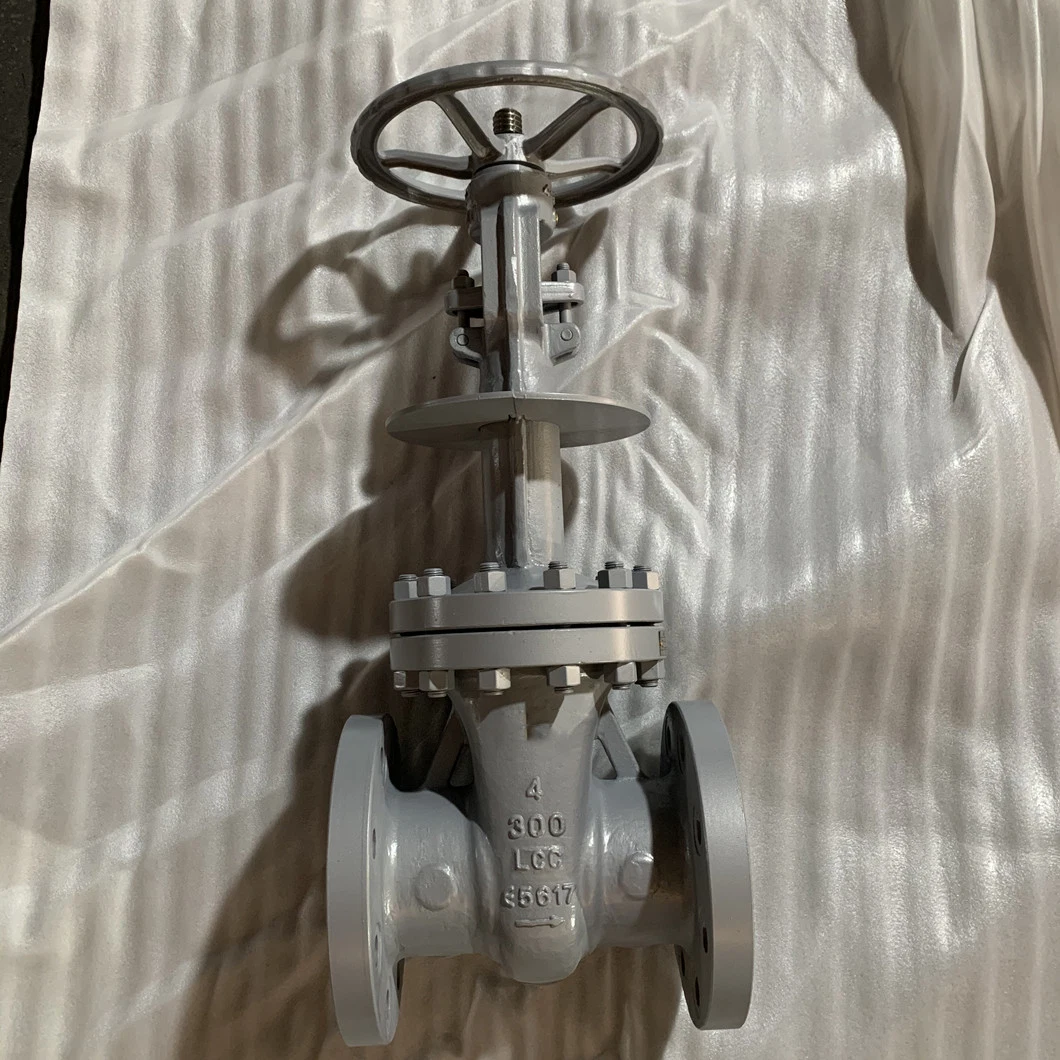 API600 ASME B16.5 10 Inch 2500 Lb Cast Iron Metal Seat Fully Open Worm Gear Operated Gate Valve