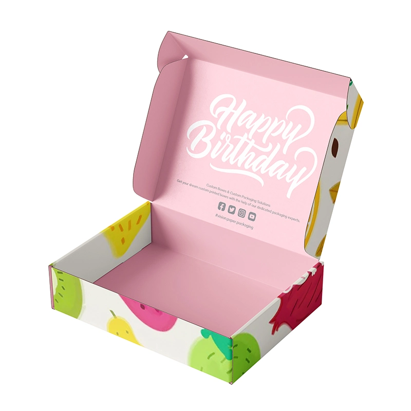 Großhandel/Lieferant Fabrik Kundengebundene Wellpappe Box Papier Geschenk-Box für Lieferung Von Kleidung