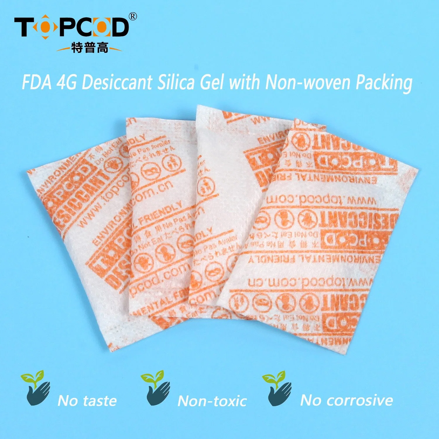 Non Woven Fabric Silica Gel Desiccant Pack for Sport Shoes