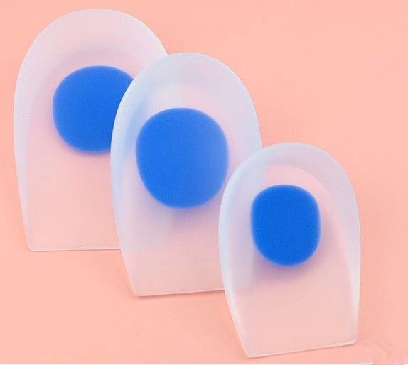 Foot Care Bone Spur Plantar Fasciitis Gel Silicon Heel Cushion Insole