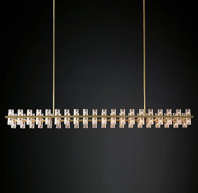 American Lampara Colgante Crystal LED Light Pendant Lamp Modern Chandelier