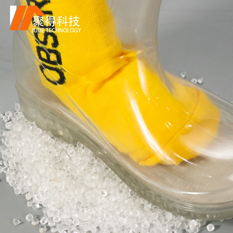 Manufacture Crystal PVC Compound Granules Flexible PVC Soft Granules Pellets for Shoe Sole Rain Boots