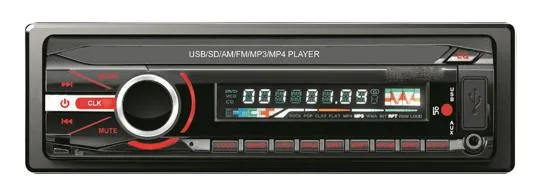 MP3 on Car MP3 Player for Car Stereo Car Video Player Detachable Panel Car MP3 Player with Bluetooth