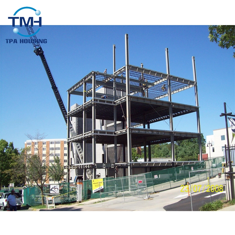 Multi-Storey Steel Structure Construction Steel Frame Building for Hotel & Office