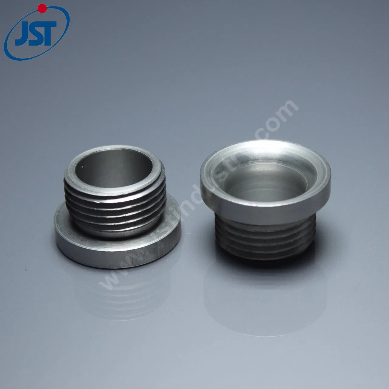 Customized Precision CNC Turning Machining Stainless Steel Threaded Pipe Cover/Cap