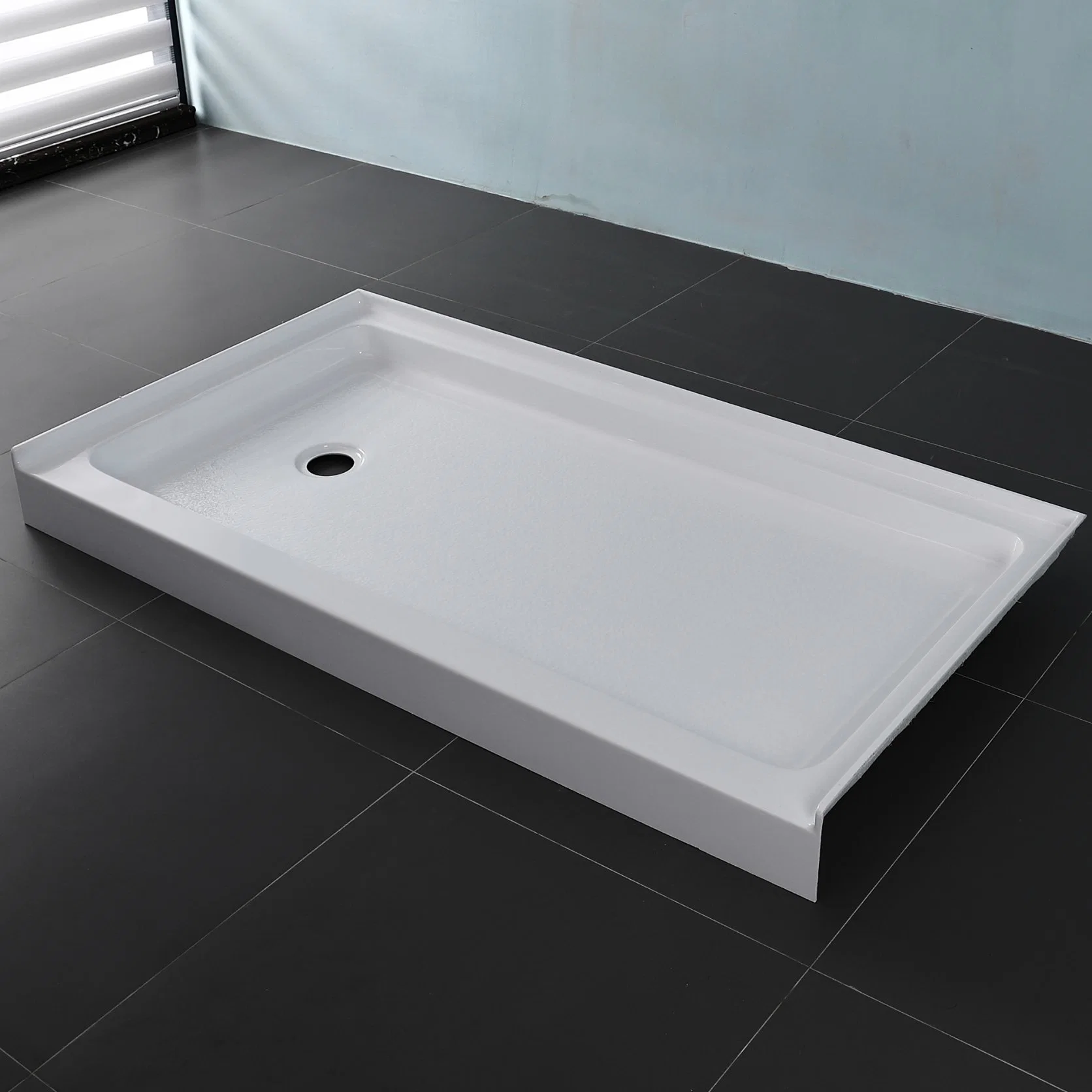 Rectangle Acrylic Shower Pan, Acrylic Shower Basin for North American Market